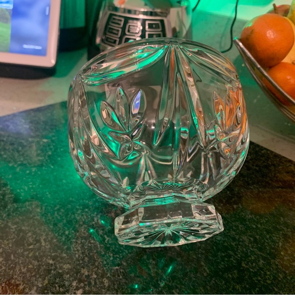 VINTAGE WATERFORD CRYSTAL ROSE BOWL - Picture 8 of 11